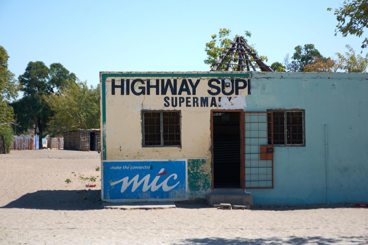 Village in Caprivi Strip